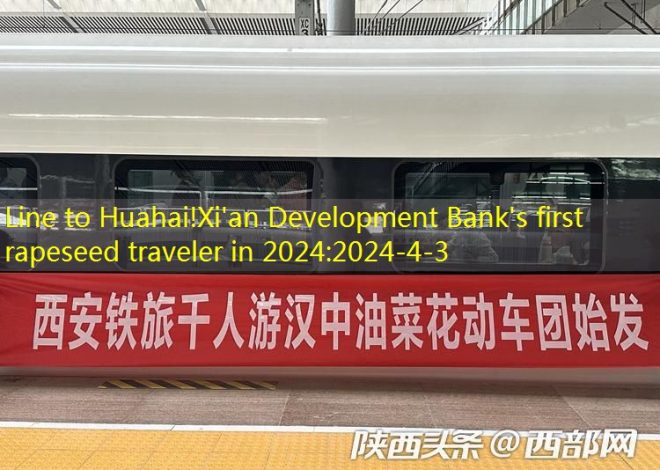 Line to Huahai!Xi’an Development Bank’s first rapeseed traveler in 2024